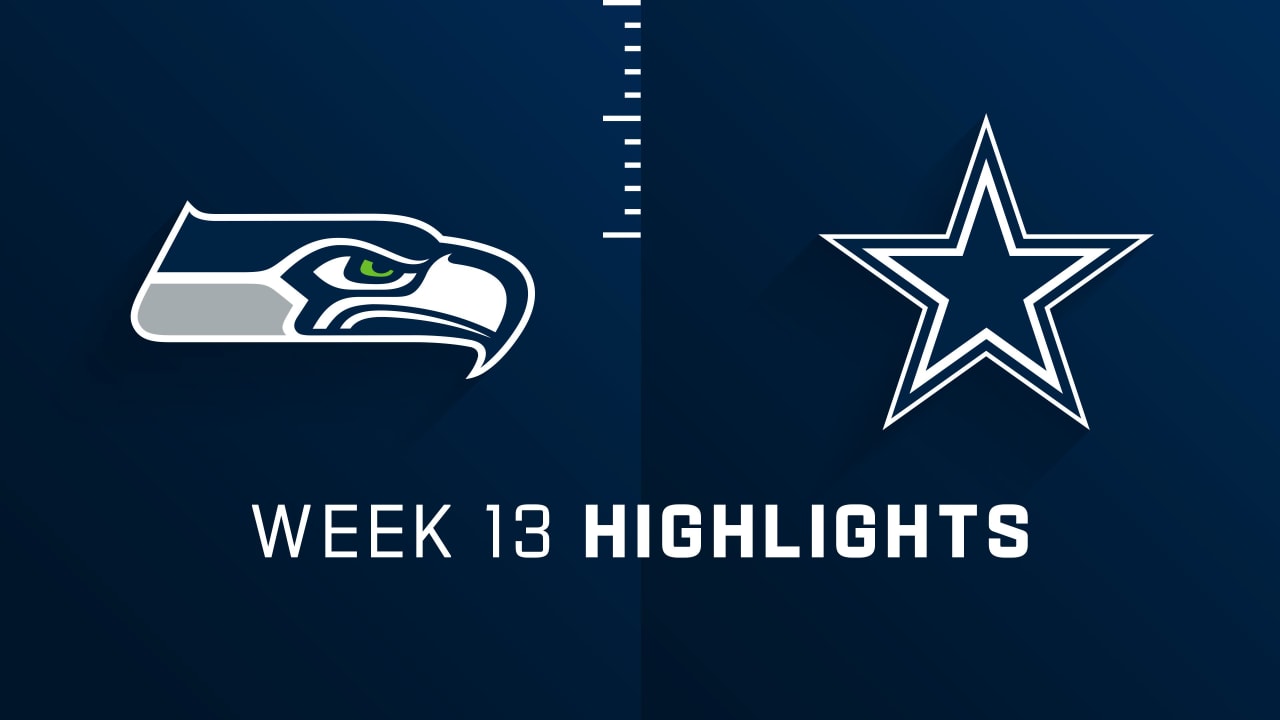 Seattle Seahawks vs. Dallas Cowboys highlights Week 14