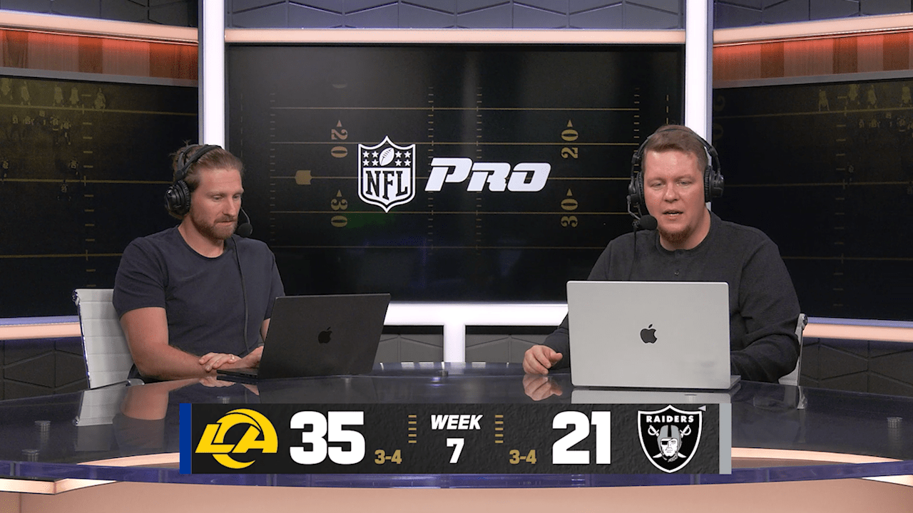 Los Angeles Rams vs. Las Vegas Raiders Week 7 analysis | NFL Pro