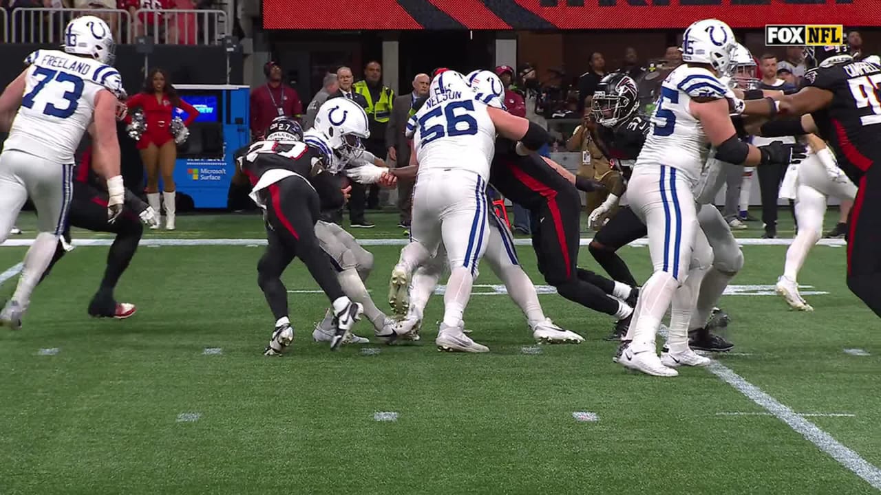 Atlanta Falcons safety Richie Grant's blitzing sack vs. Indianapolis