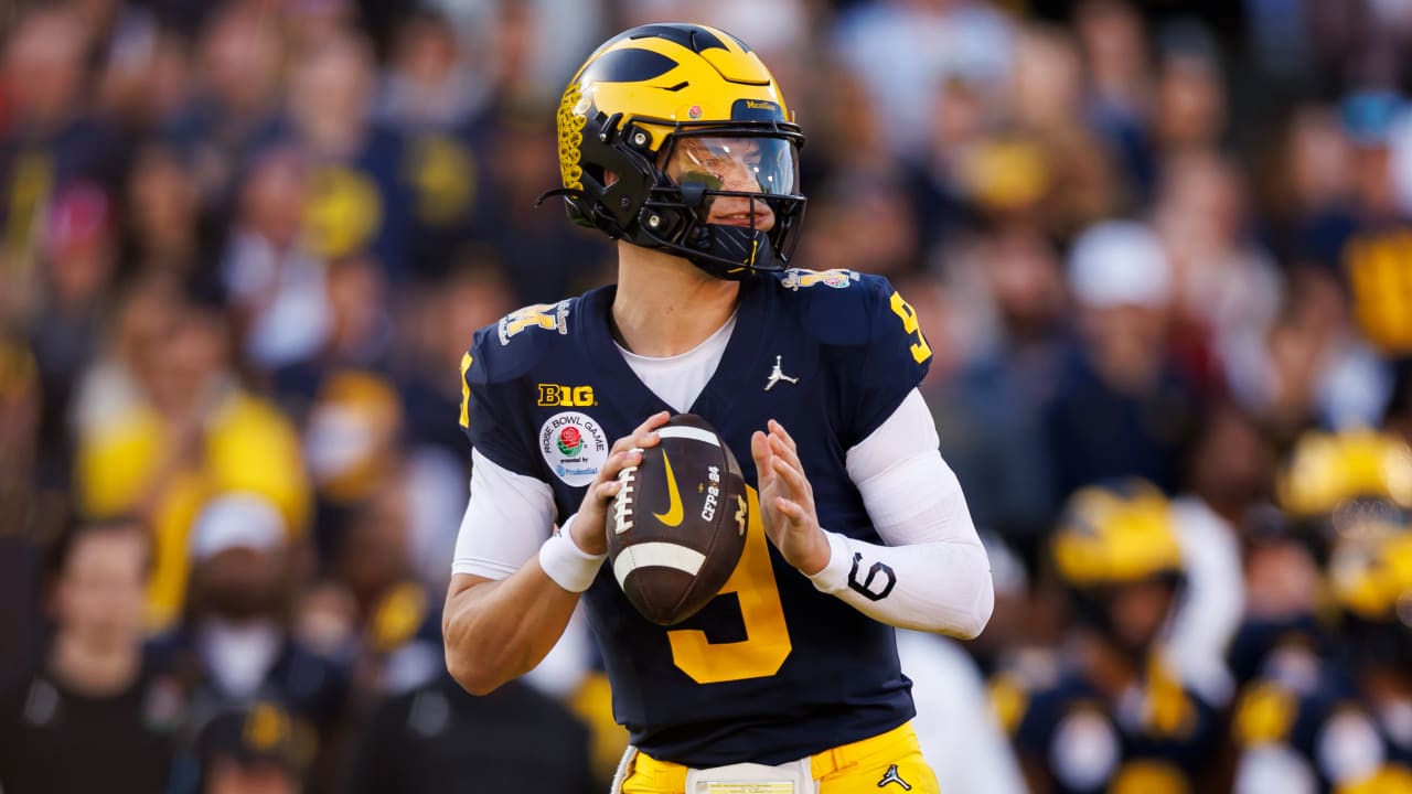 Michigan QB J.J. McCarthy selected 10th by the Vikings in the NFL Draft after initial draft board rise