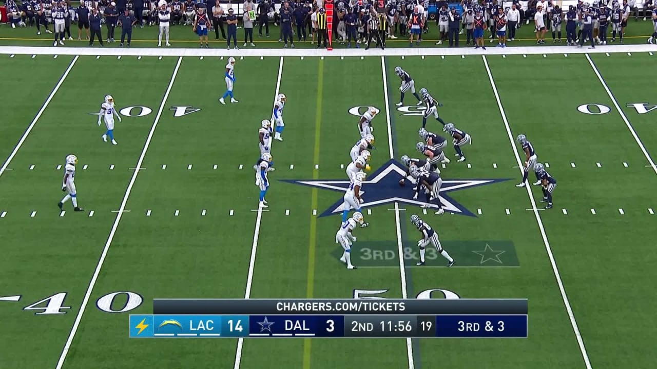 Los Angeles Chargers cornerback Tony Jefferson snags impressive diving ...