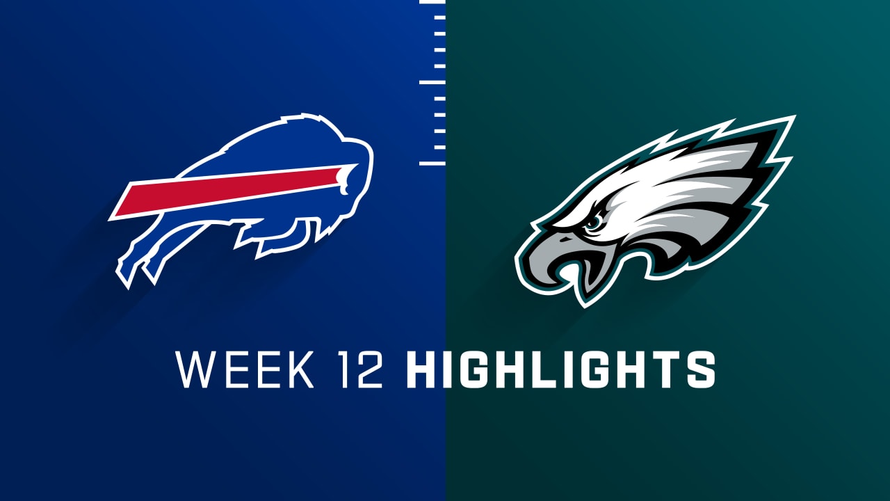 Buffalo Bills vs. Philadelphia Eagles highlights Week 12