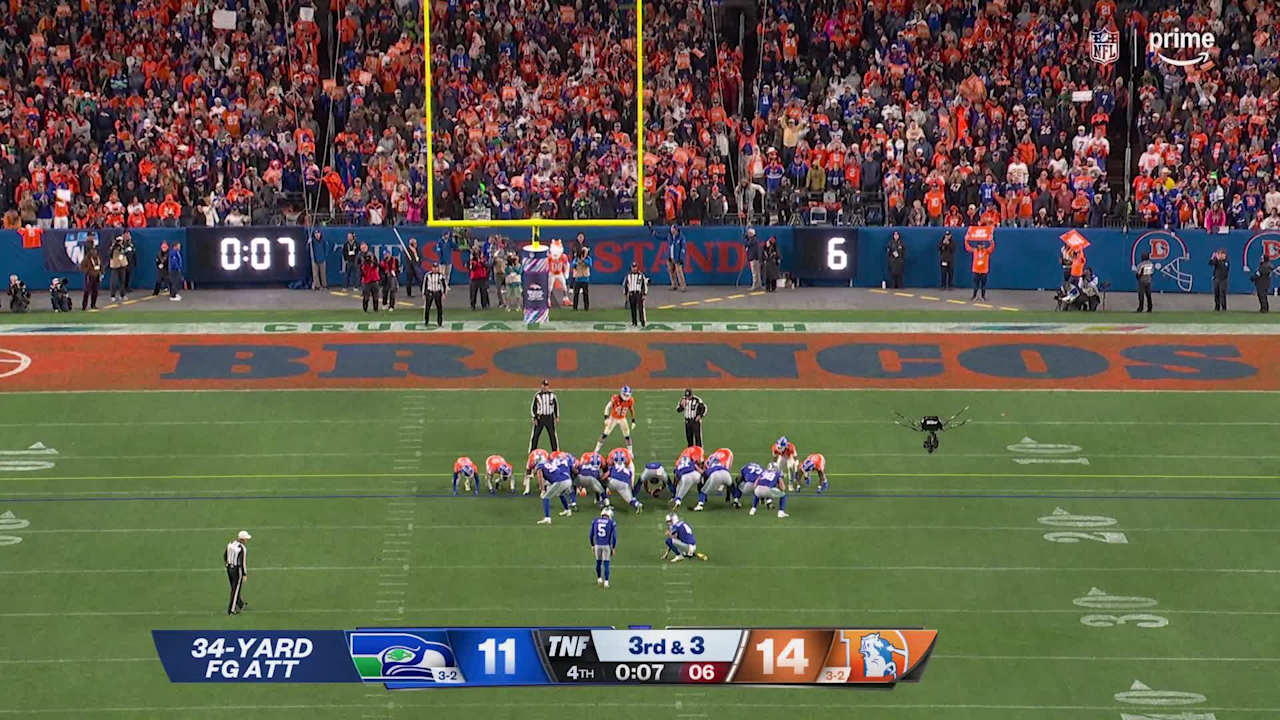 Seattle Seahawks kicker Jason Myers' 34-yard field goal sends Seattle ...