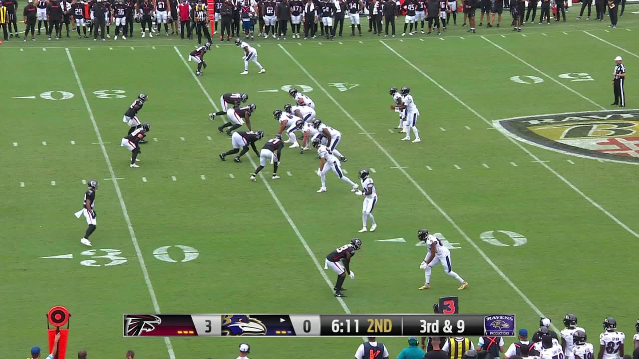 Baltimore Ravens quarterback Josh Johnson's 31-yard laser to wide ...