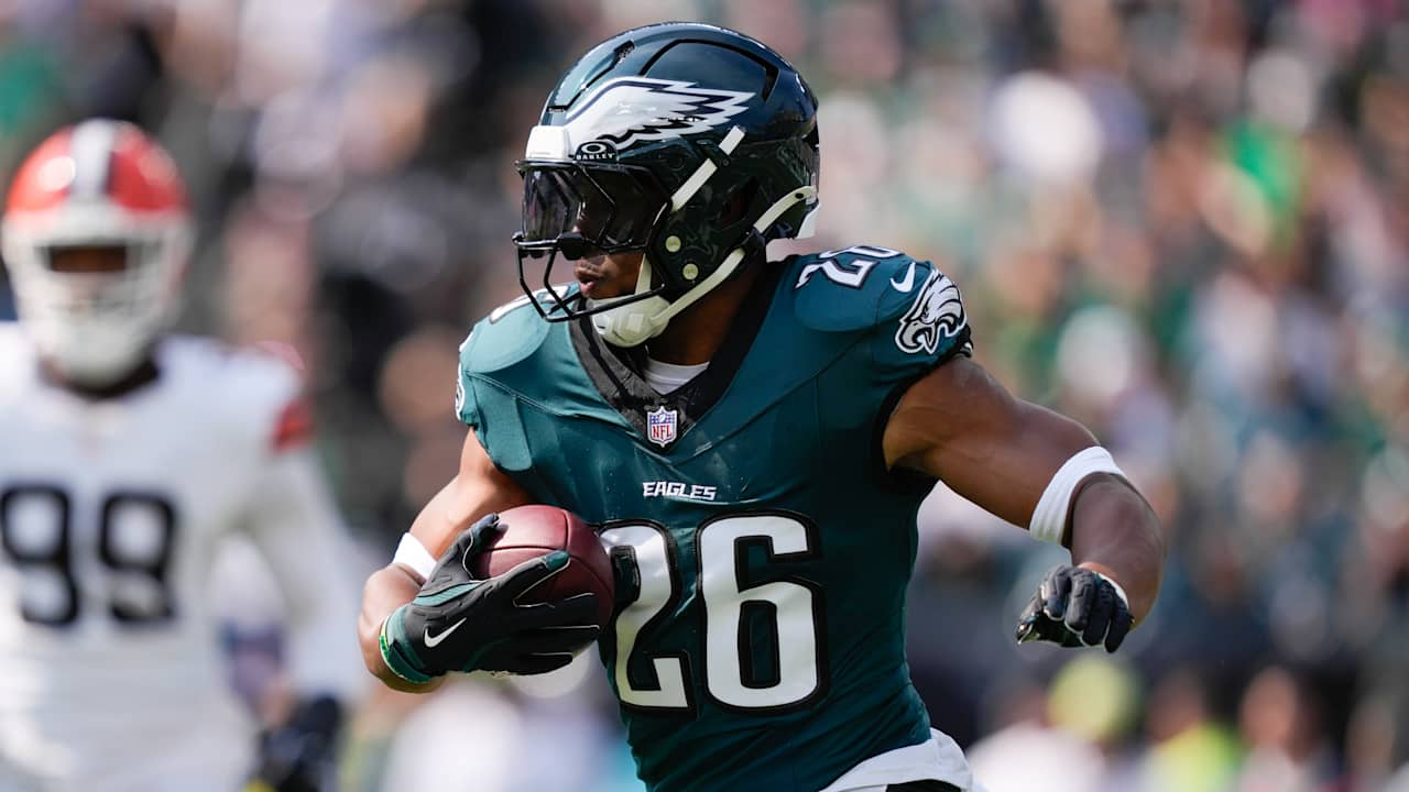 Eagles RB Saquon Barkley has ‘no hate’ for Giants, but ‘I don’t have to prove anything to them’