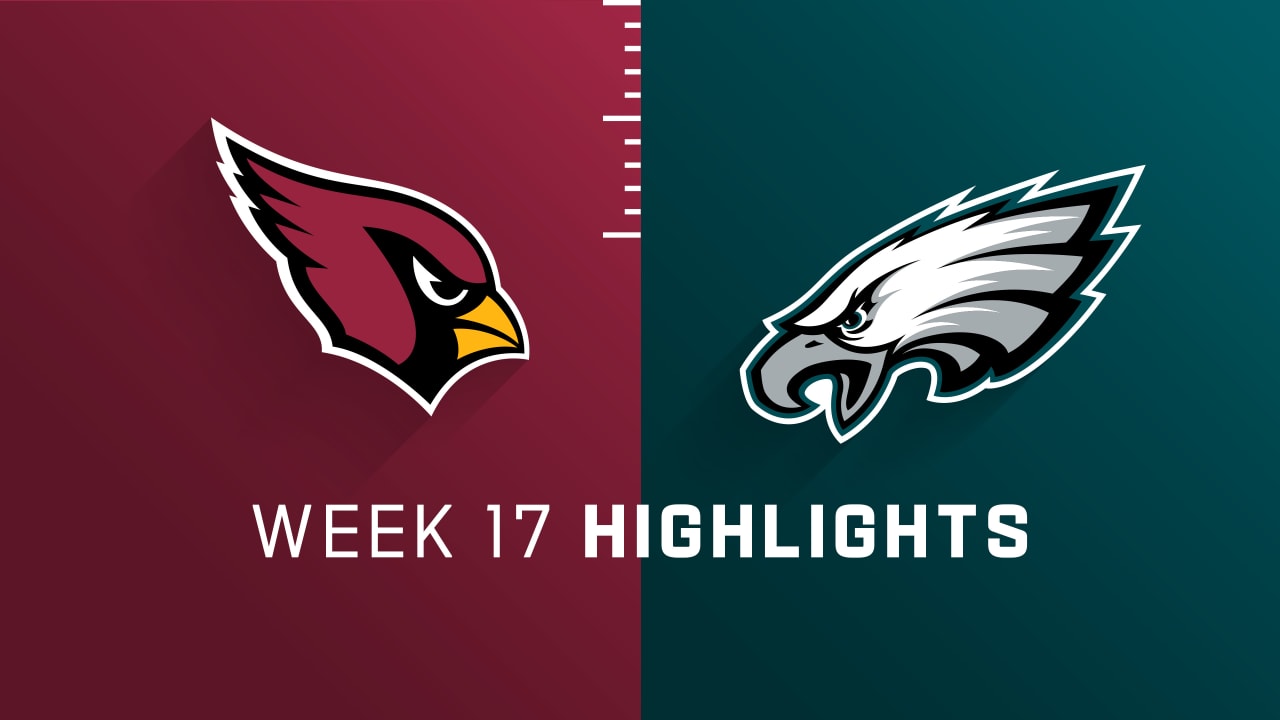 Arizona Cardinals vs. Philadelphia Eagles highlights Week 17