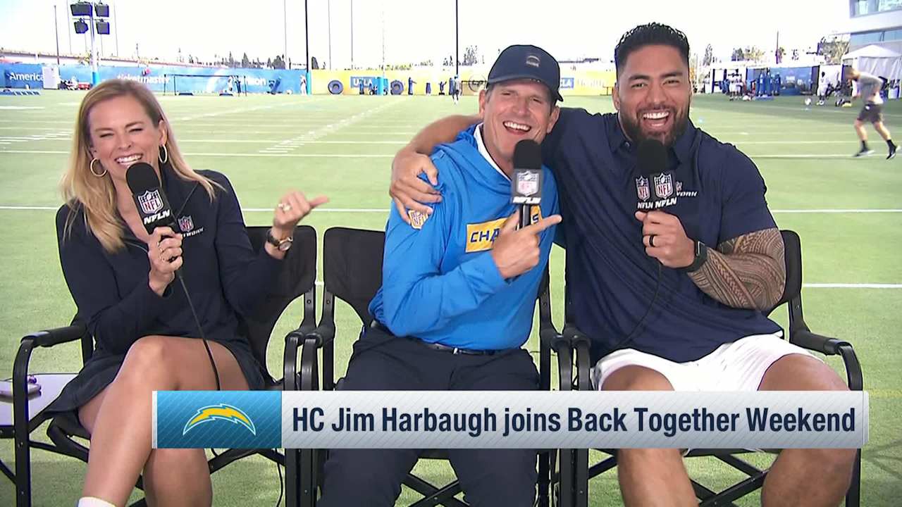 Los Angeles Chargers head coach Jim Harbaugh: Chargers running back ...