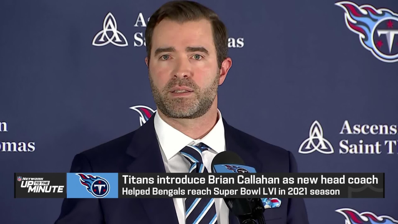 Brian Callahan's Introductory Press Conference As Tennessee Titans' New ...