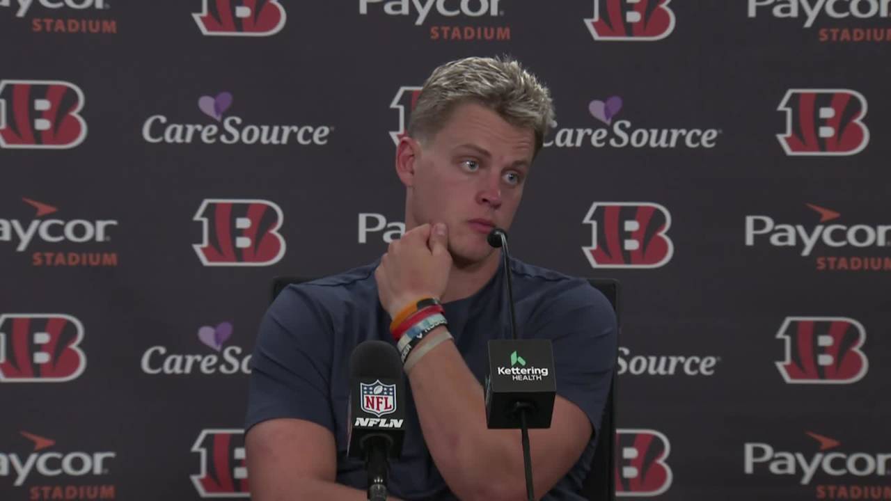 Cincinnati Bengals quarterback Joe Burrow on loss to Baltimore Ravens ...