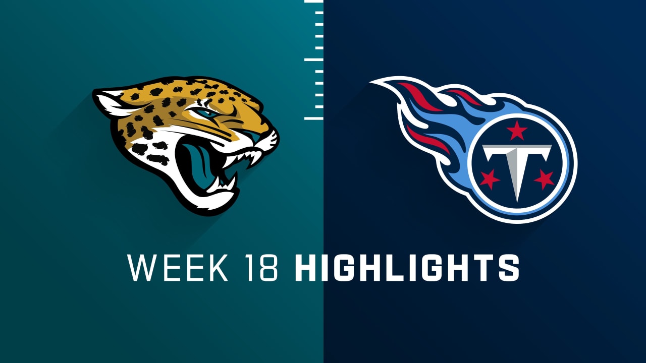 Jacksonville Jaguars Vs Tennessee Titans Highlights Week 18 6441