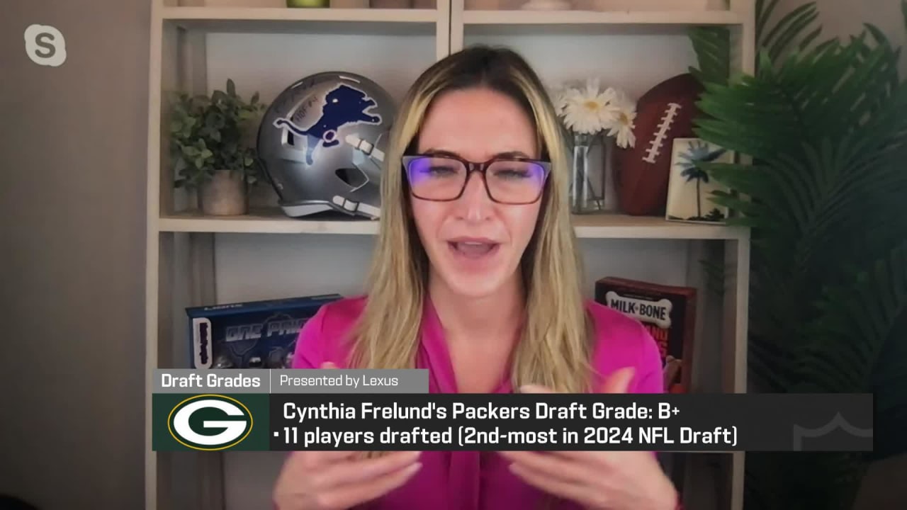 NFL Network's David Carr and Cynthia Frelund grade Green Bay Packers' 2024 draft haul 'NFL