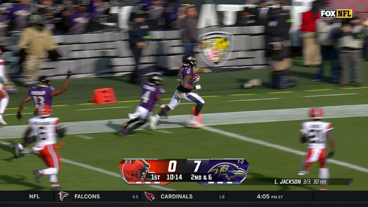 Cleveland Browns vs. Baltimore Ravens highlights Week 10