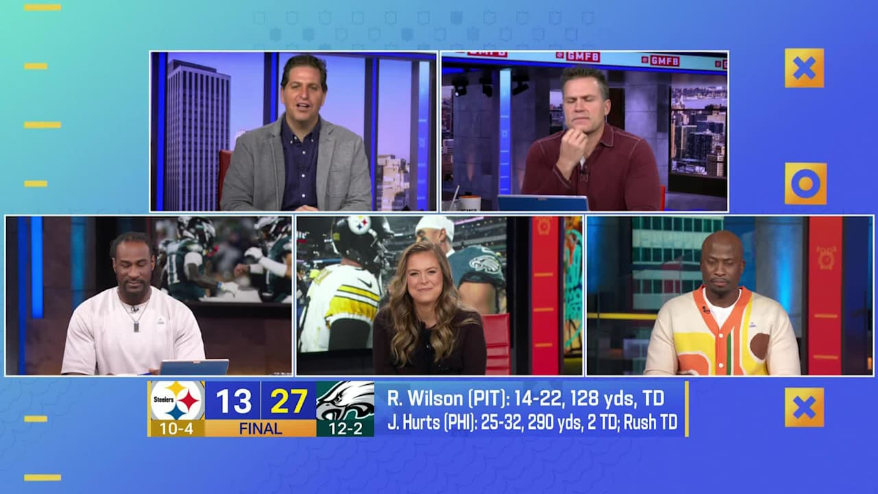 What do you make of Philadelphia Eagles Week 15 win vs. Steelers | 'GMFB'