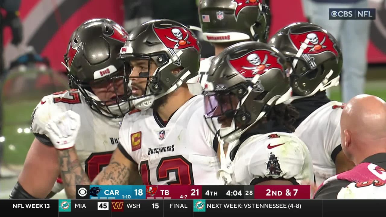 Tampa Bay Buccaneers wide receiver Mike Evans' 11yard catch puts WR