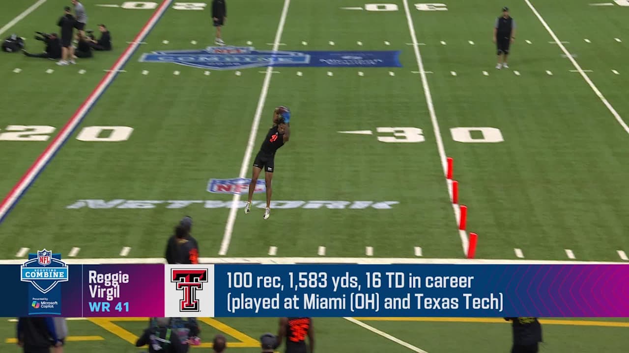 Texas Tech wide receiver prospect Reggie Virgil SOARS for fade-route ...