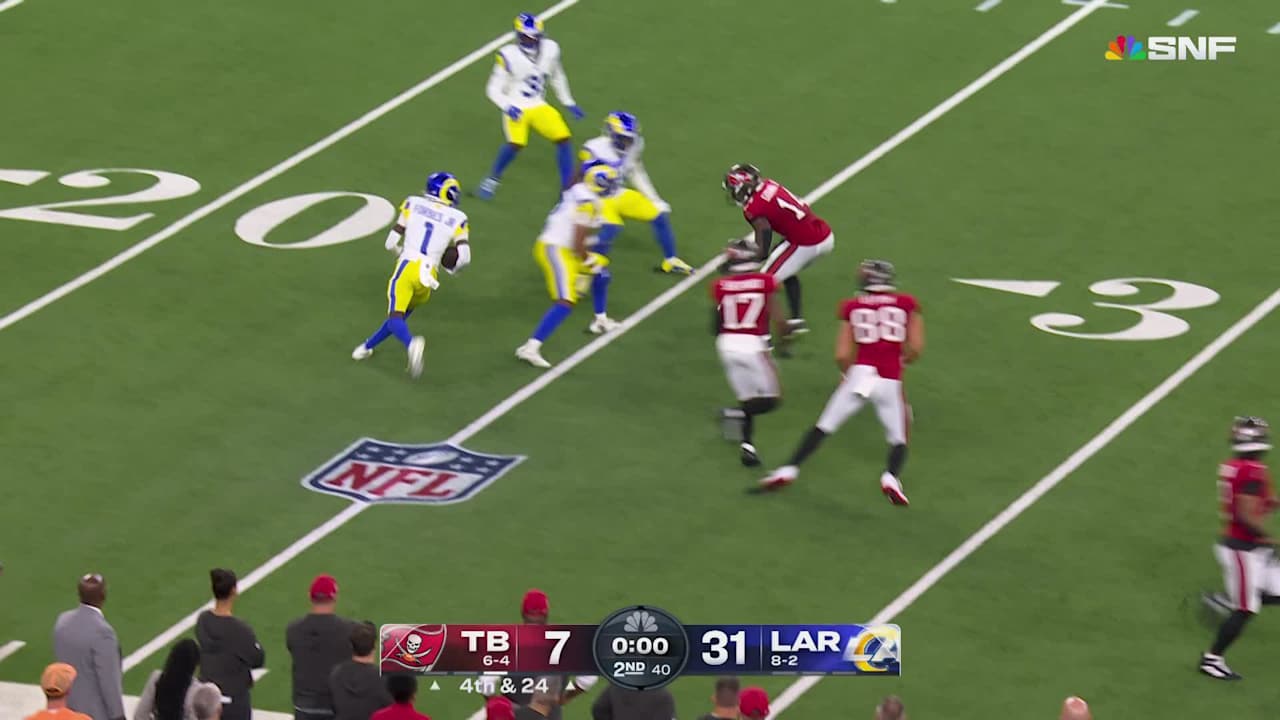Los Angeles Rams cornerback Emmanuel Forbes' interception caps off Rams ...