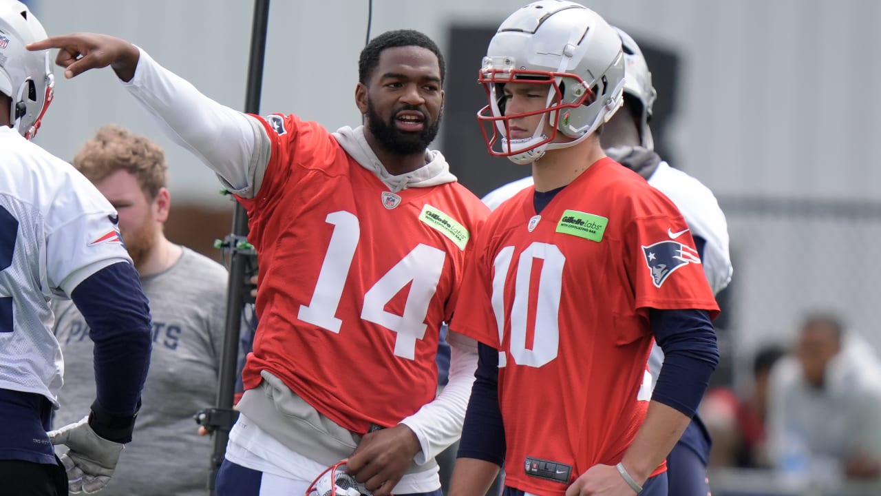 Patriots QB Jacoby Brissett: Drake Maye progressing 'tremendously'