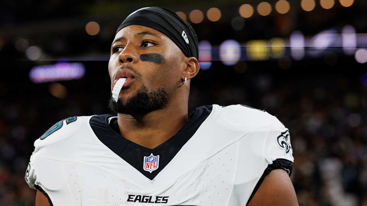 Giants aim to keep struggling Saquon Barkley down: 'You don't want to be  the team to let him get hot'