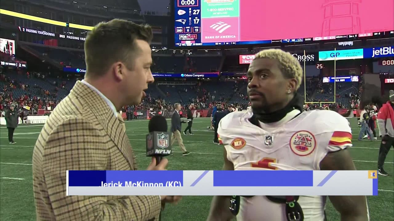 Kansas City Chiefs running back Jerick McKinnon: 'Just came out here ...
