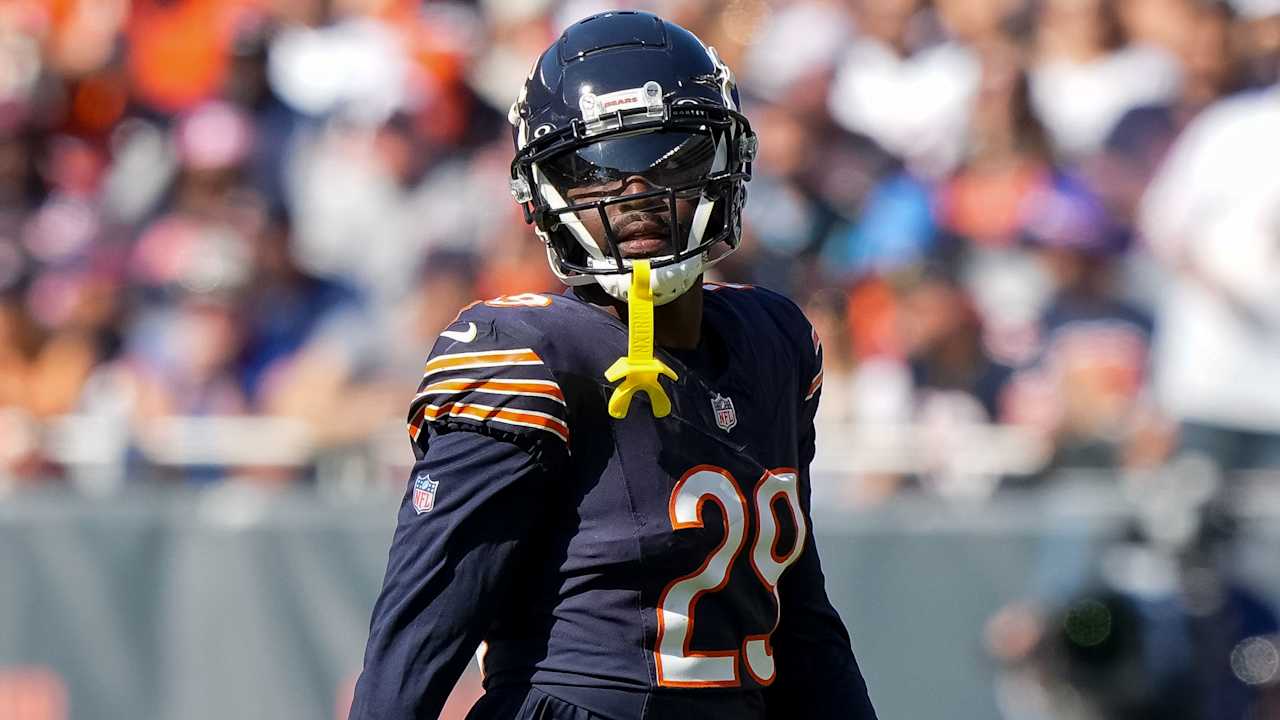 Bears CB Tyrique Stevenson is not in the starting lineup Sunday against the Cardinals after the Hail Mary game