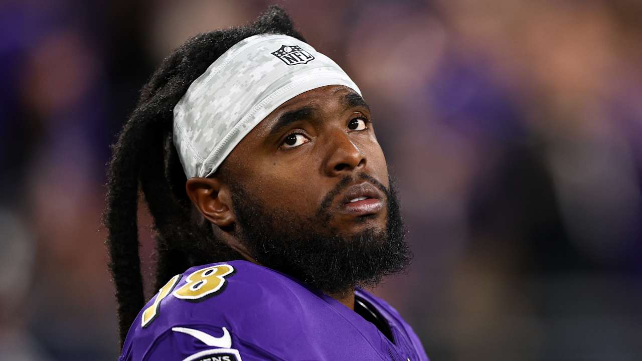 Diontae Johnson, Ravens 'mutually agree' to excuse WR from team activities  following one-game suspension