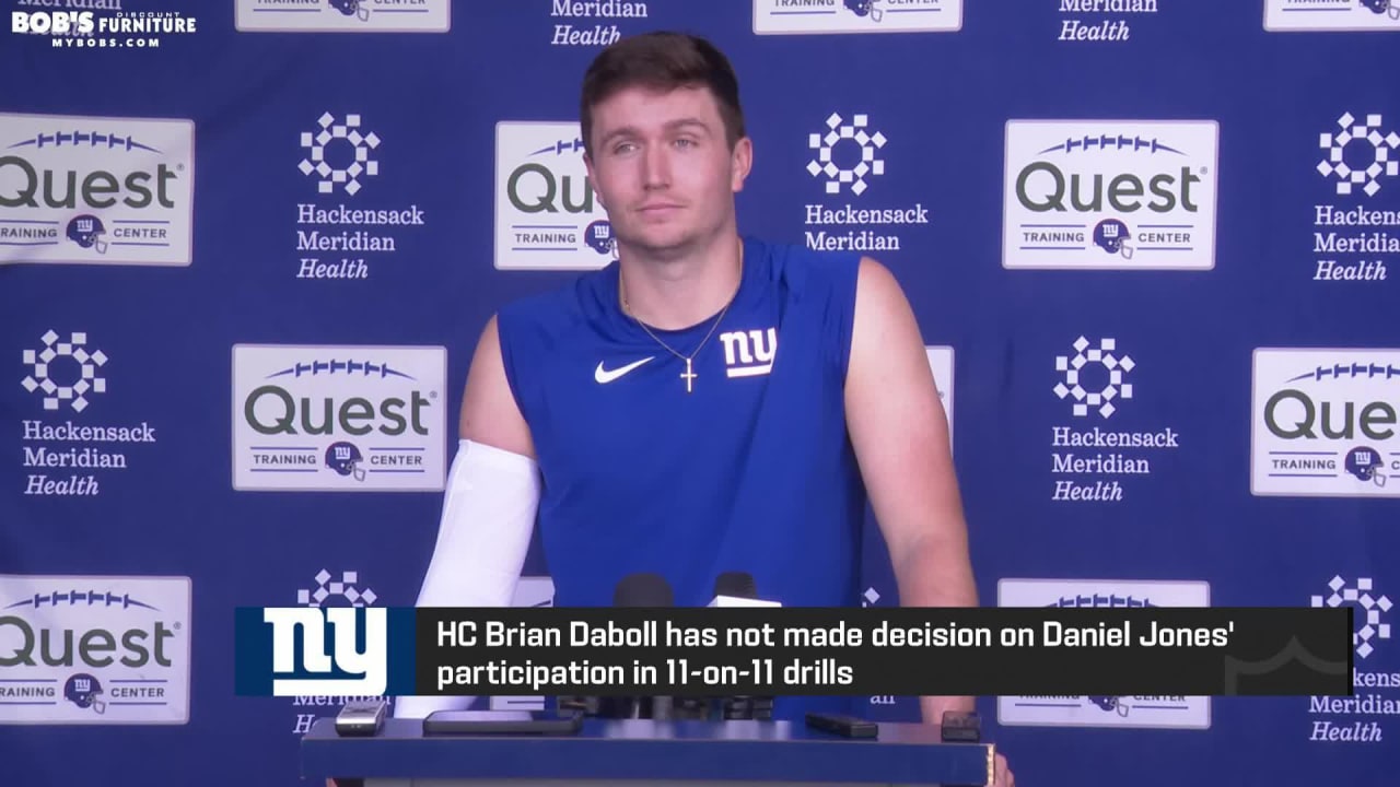 New York Giants quarterback Drew Lock on being Giants' backup QB 'Just be ready if and when