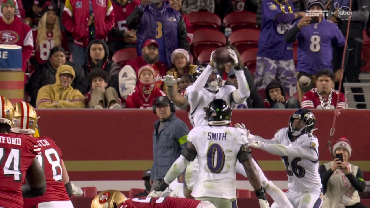 Baltimore Ravens defensive back Marcus Williams INT is the Ravens ...
