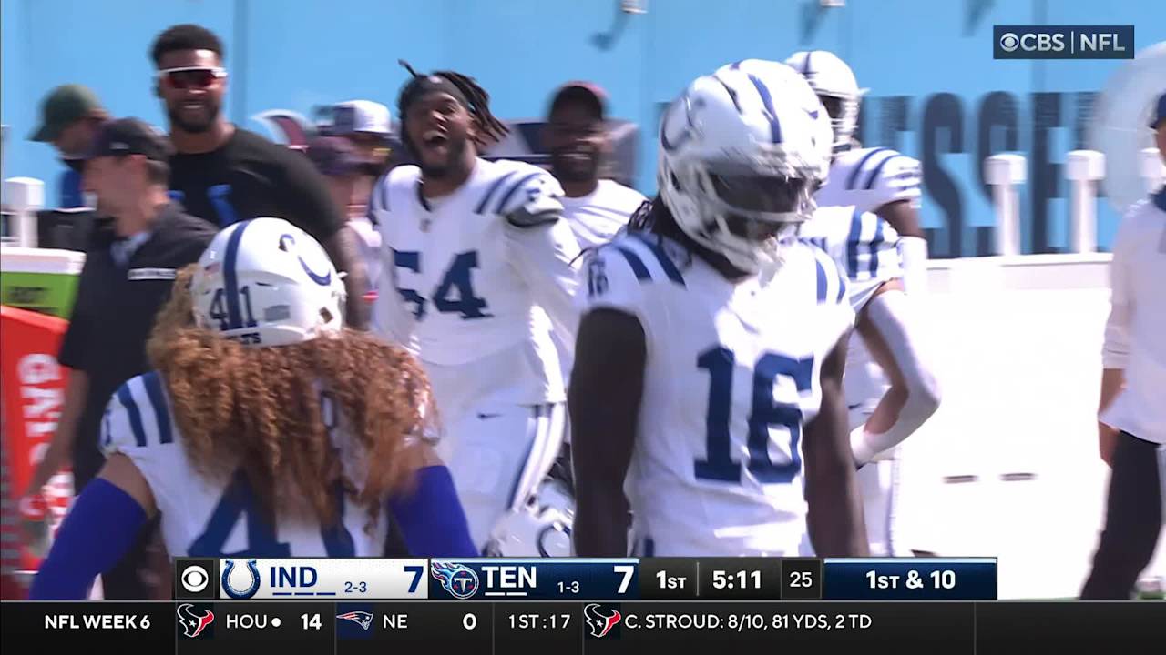 Indianapolis Colts wide receiver Ashton Dulin's textbook tackle halts ...