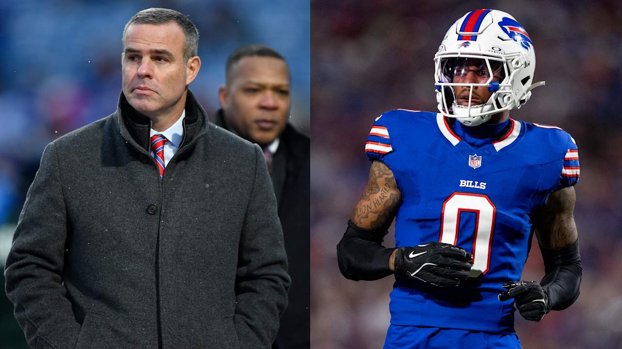 Bills GM Brandon Beane shuts down trade interest in WR Keon Coleman: 'His best year is yet to come'
