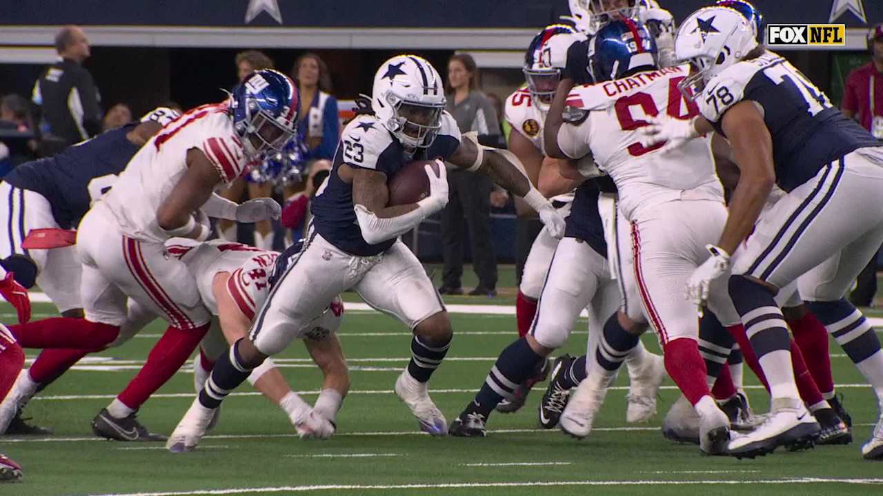Dallas Cowboys running back Rico Dowdle's best plays from his 112-yard ...