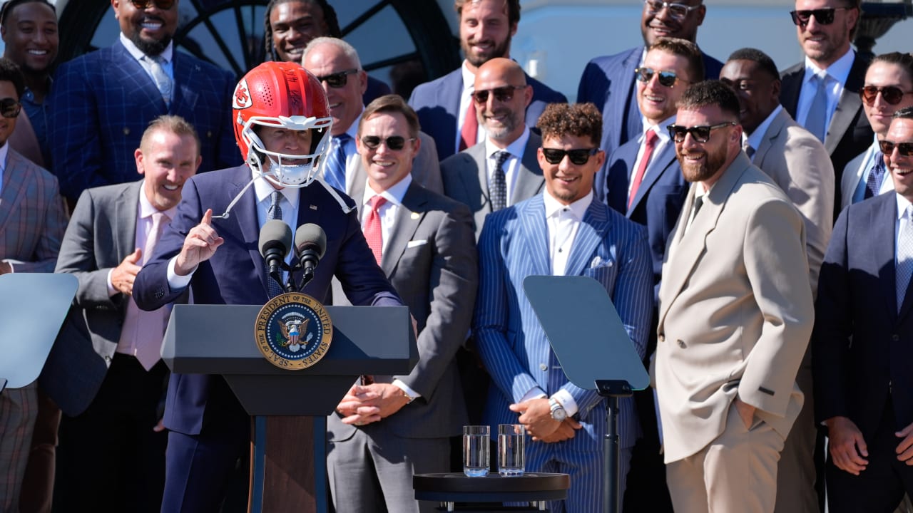 President Joe Biden honors Chiefs after Super Bowl win: 'Welcome back ...