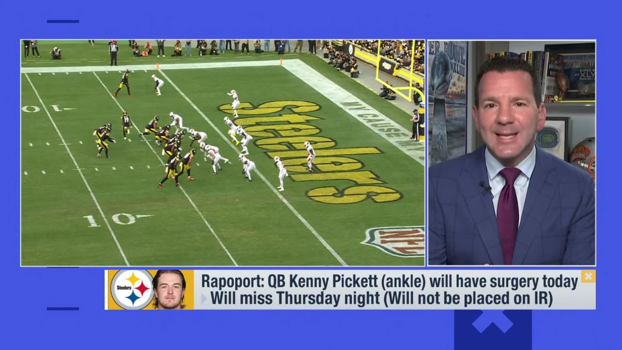 NFL Network Insider Ian Rapoport: Pittsburgh Steelers quarterback Kenny ...