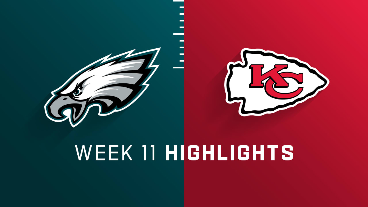 Philadelphia Eagles vs. Kansas City Chiefs highlights Week 11