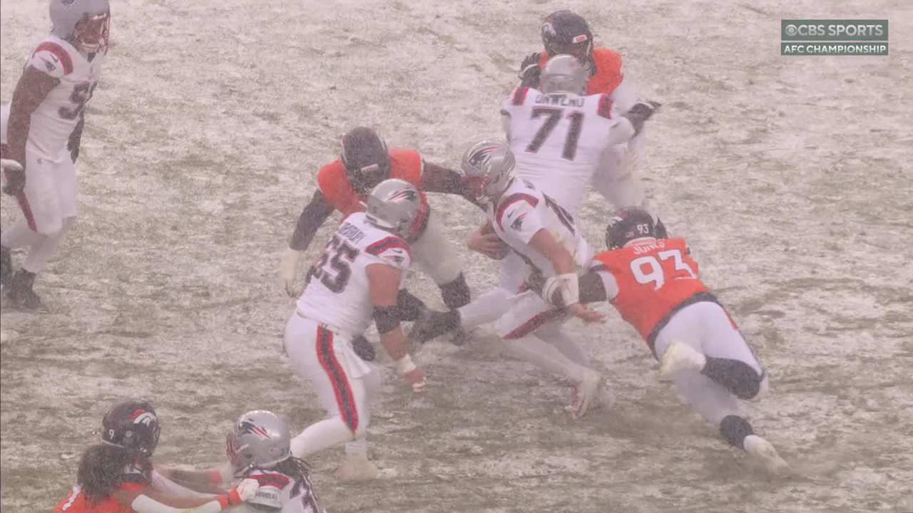 Denver Broncos defensive tackle D.J. Jones and defensive tackle