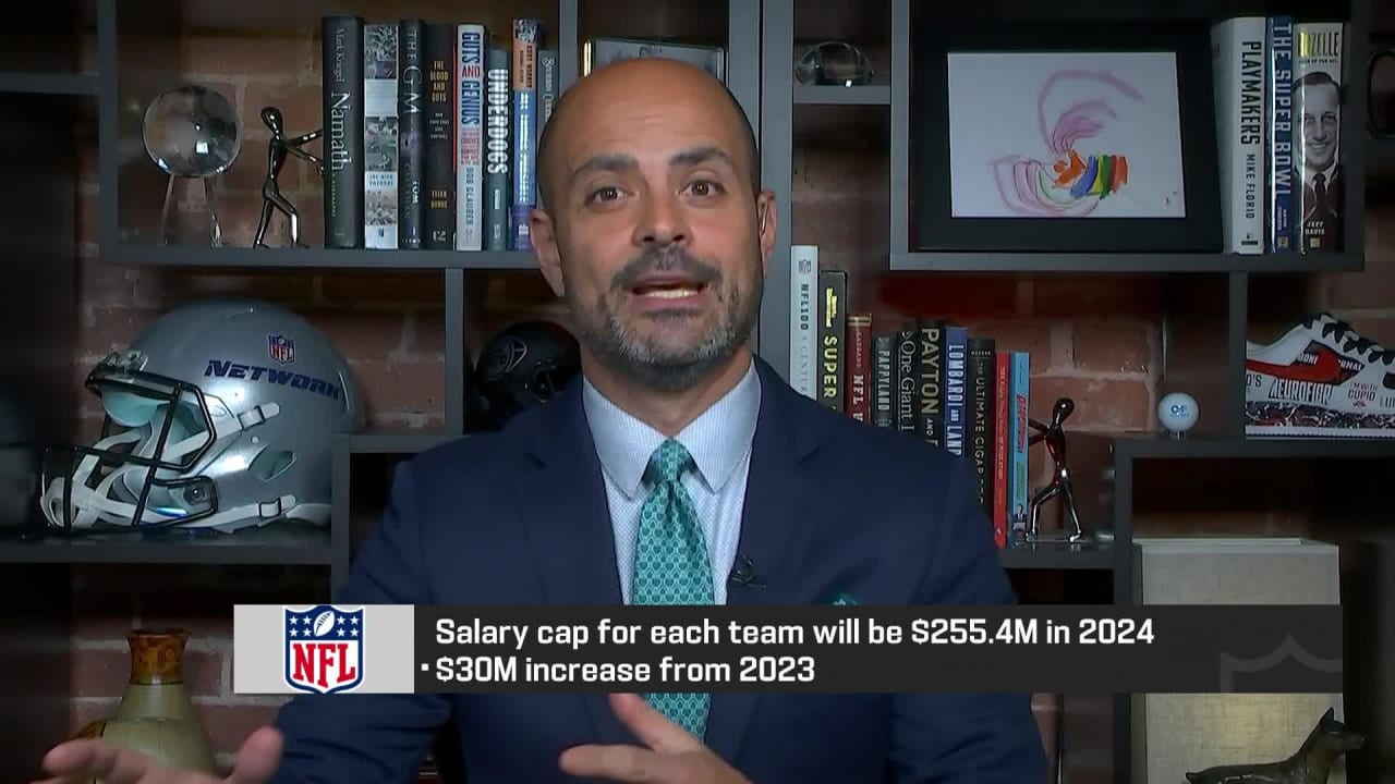 NFL Network insider Mike Garafolo NFL salary cap increasing to 255.4