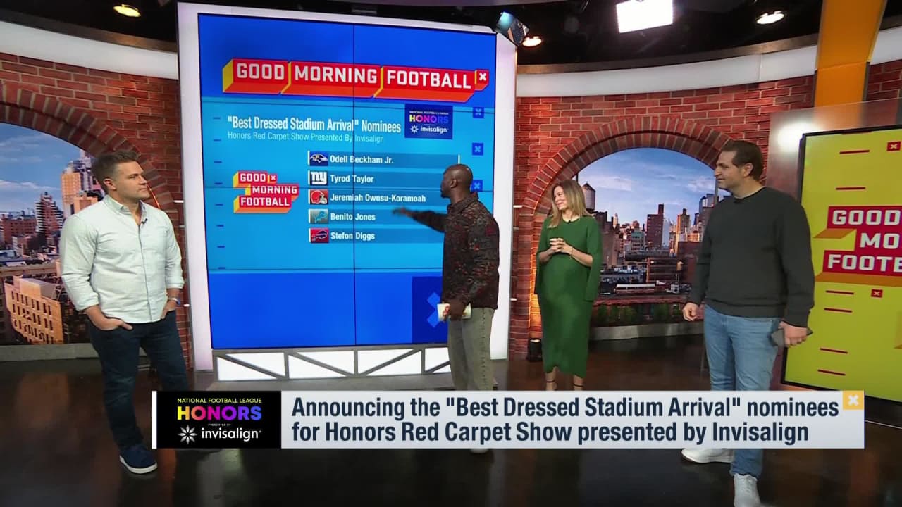 NFL Network's Jason McCourty announces the 'Best Dressed Stadium