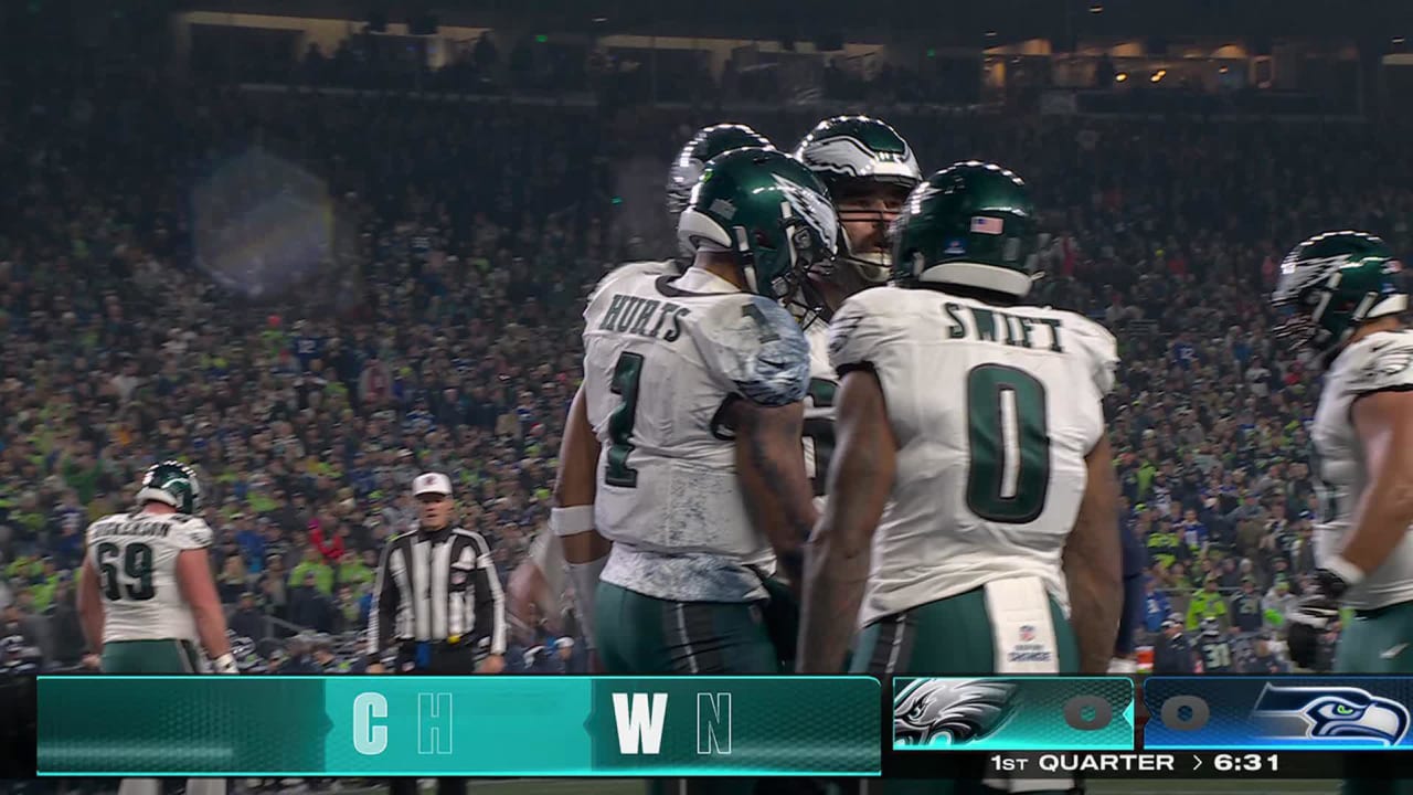 Philadelphia Eagles Quarterback Jalen Hurts' 3-yard TD Run Caps Eagles ...