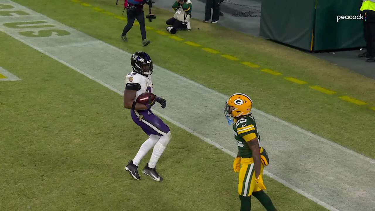 Hat-trick touchdown! Baltimore Ravens running back Derrick Henry's ...