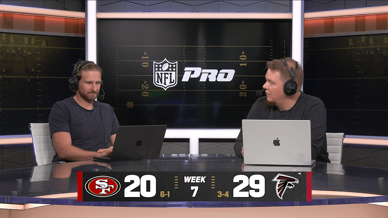 San Francisco 49ers vs. Atlanta Falcons Week 7 analysis | NFL Pro