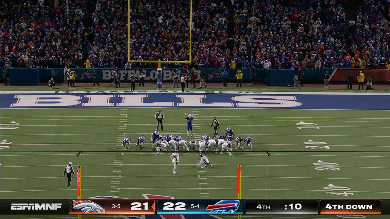 Lutz hits game winner after Bills' crucial penalty