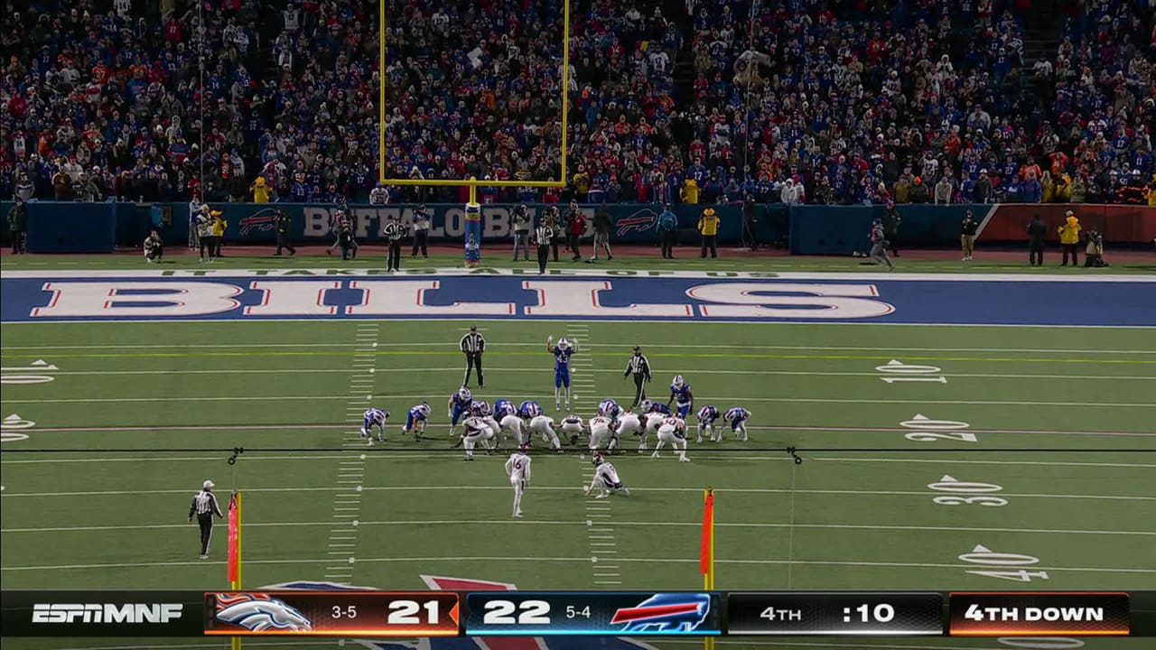 Denver Broncos kicker Wil Lutz hits game winner after Buffalo Bills