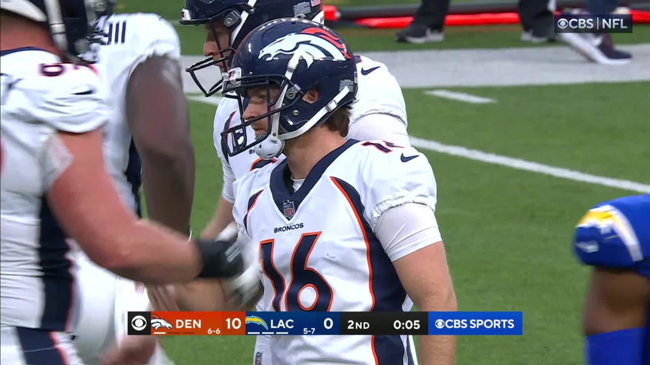 Denver Broncos kicker Will Lutz's 23yard FG boosts Broncos' lead to 10