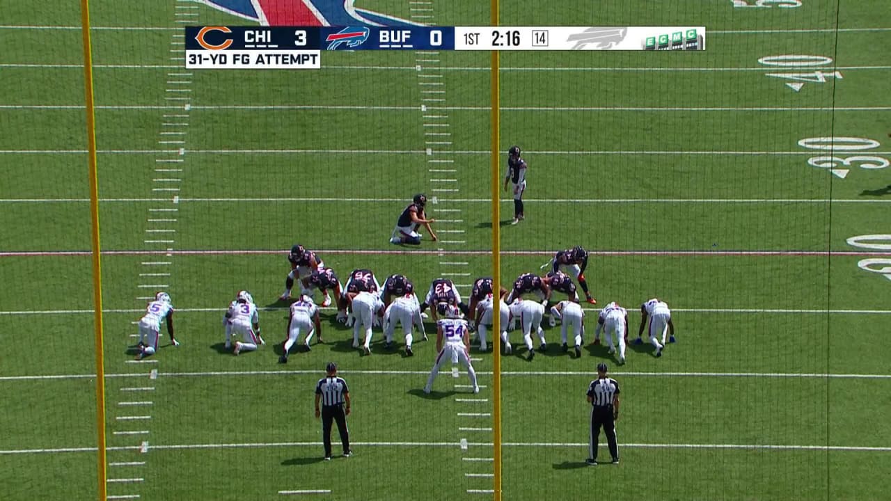 Chicago Bears kicker Cairo Santos' second FG extends Bears' lead vs