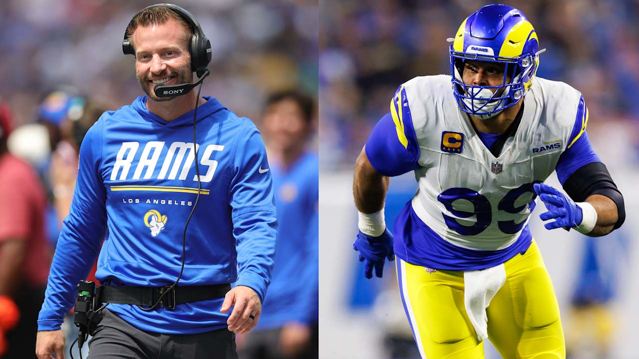 Sean McVay has plans for Rams if Aaron Donald is here 'and if he's not'