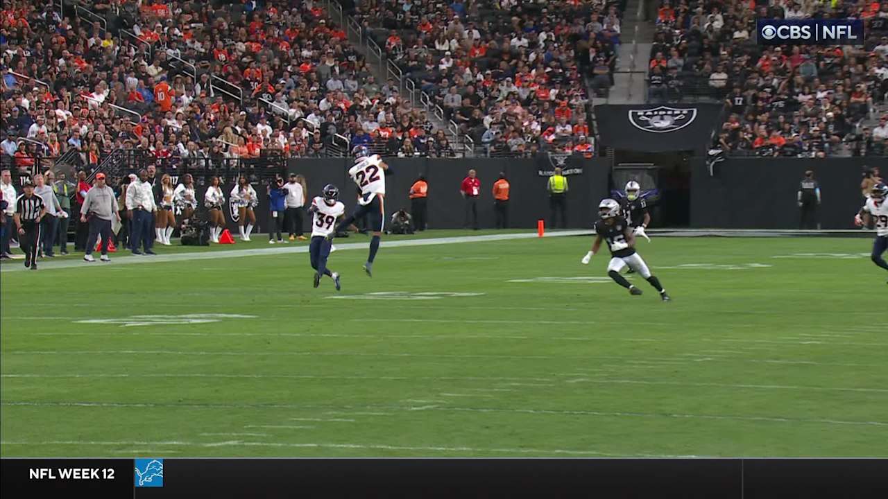 Las Vegas Raiders quarterback Gardner Minshew's 10th interception of ...