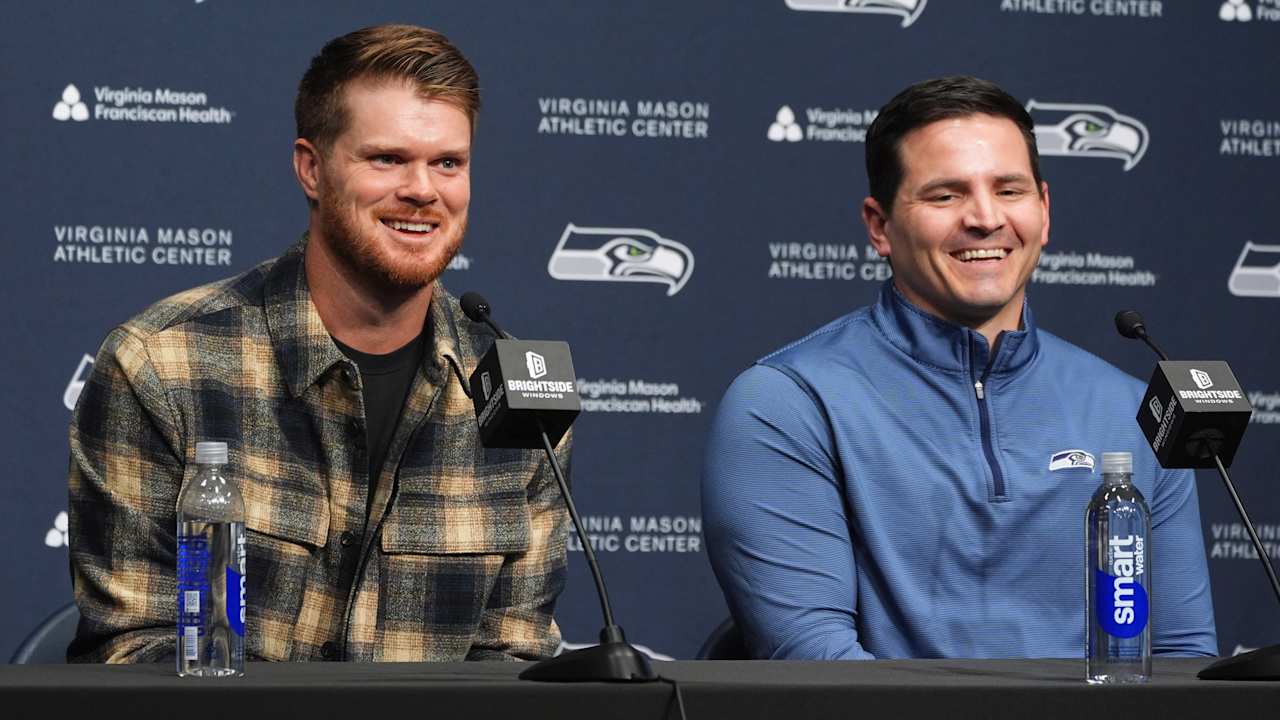 Seahawks HC Mike Macdonald excited for Sam Darnold era: His 'best days are ahead of him'