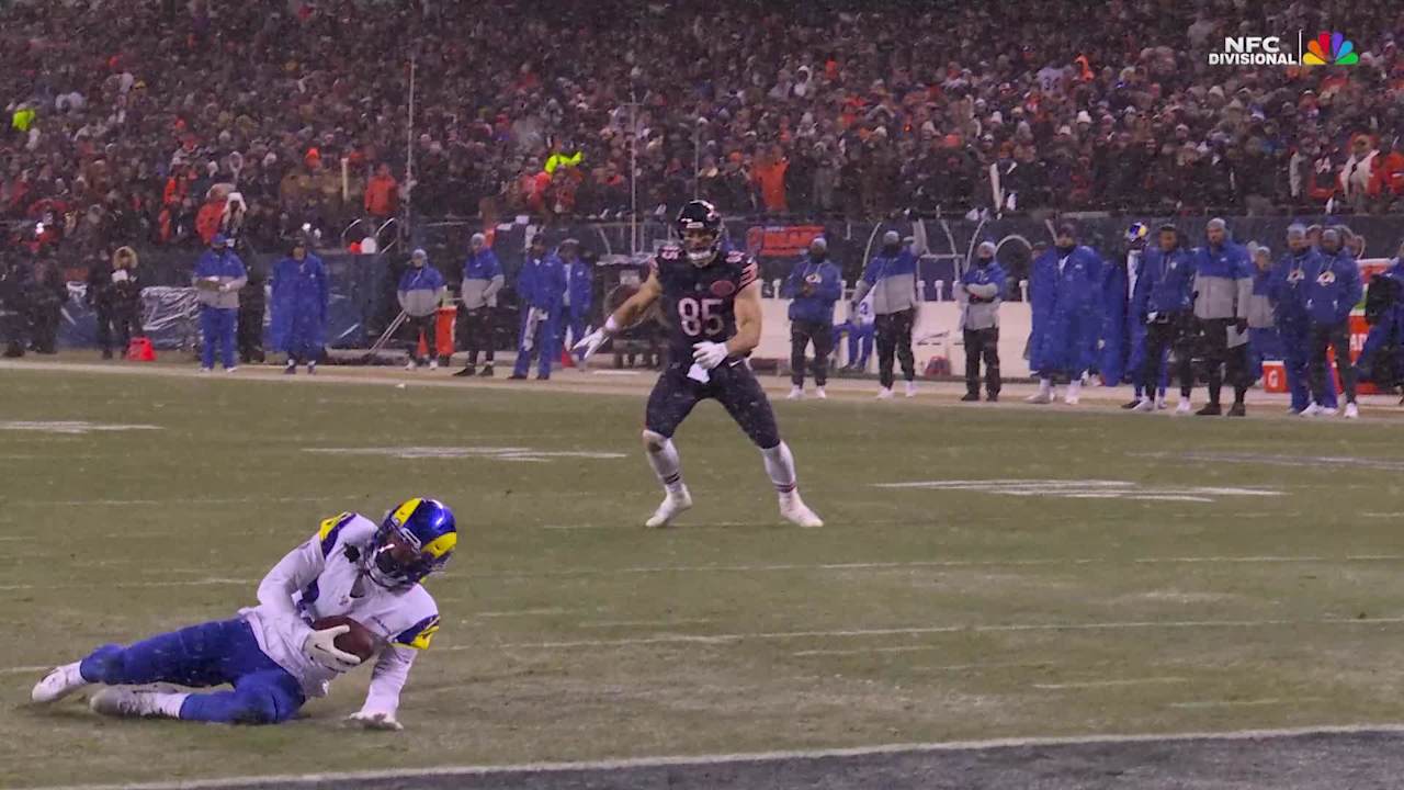 Los Angeles Rams cornerback Cobie Durant's opening-drive interception ...