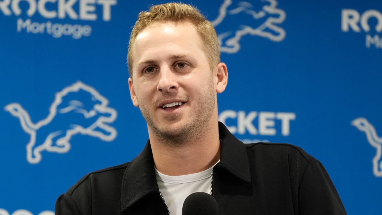 Lions QB Jared Goff: ‘Security,’ no-trade clause were factors in new contract extension