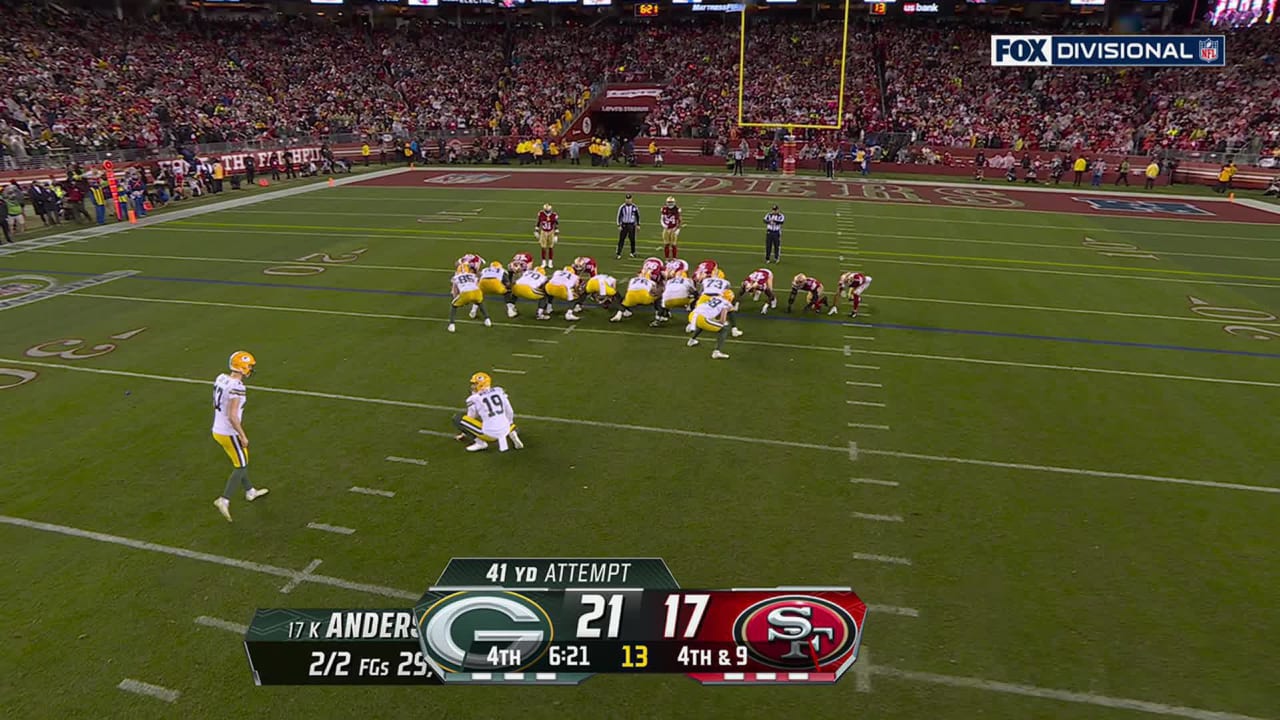 Green Bay Packers kicker Anders Carlson's fourthquarter field goal