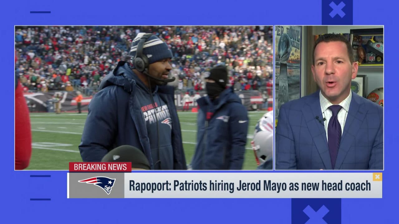 Rapoport: New England Patriots Hiring Jerod Mayo As Teams Next Head Coach